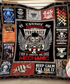 Mechanic Quilt Blanket Bedding Set