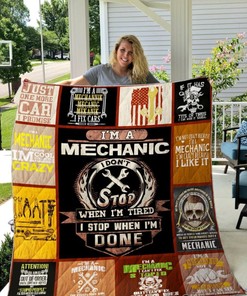 Mechanic Quilt Blanket Bedding Set for Home Décor