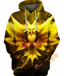 Mega Zapdos Hoodie 3D