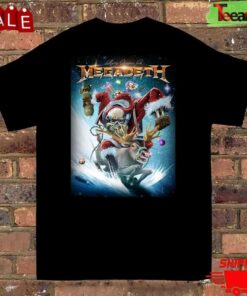 Megadeth Merry Christmas Black T-Shirt