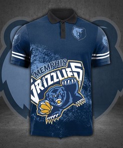 Memphis Grizzlies 3d Polo Shirt Jersey All Over Print Shirt 3d T-shirt