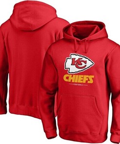 Men's Fanatics Branded Red Kansas City Chiefs NFL Football Sport Super Hoodie