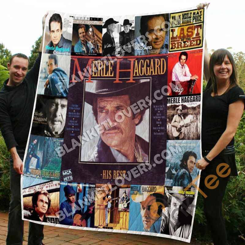 Merle Haggard 1 Quilt Blanket Bedding Set