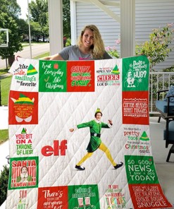 Merry Christmas Elf For Fans Christmas Collection Quilt Blanket Bedding Set
