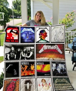 Metal Rock Band Quilt Blanket Bedding Set for Home Décor