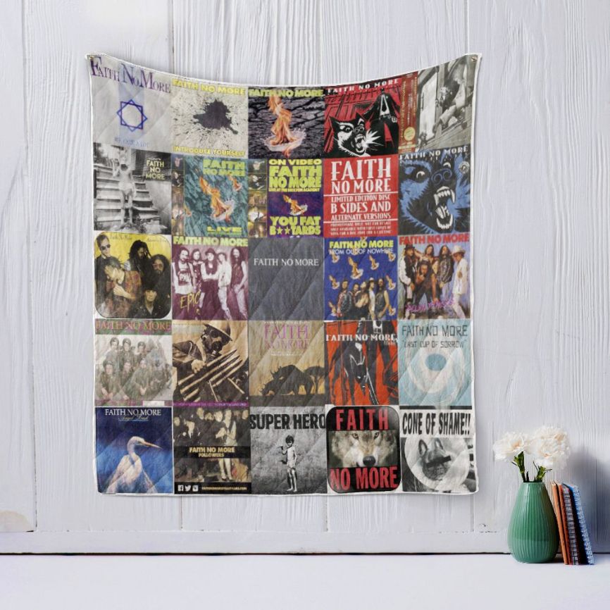 Metal Rock Faith No More Style Collection Quilt Blanket Bedding Set