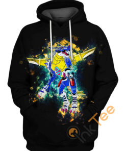 Metalgarurumon Hoodie 3D