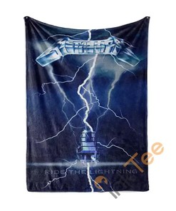 Metallica Sherpa Fleece Blanket Gifts for Family, for Couple