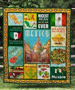Mexico 1 Quilt Blanket Bedding Set