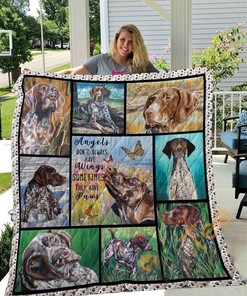 Mhqd00041 German Shorthaired Pointer Quilt Blanket Bedding Set