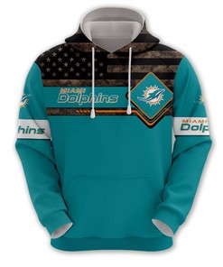 Miami Dolphin Hoodie 3D Gifts For Nfl Fans