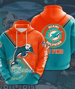 Miami Dolphins 36 Unisex 3D Hoodie Gift For Fans