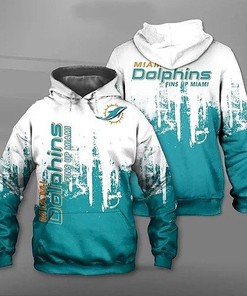 Miami Dolphins 39 Unisex 3D Hoodie Gift For Fans
