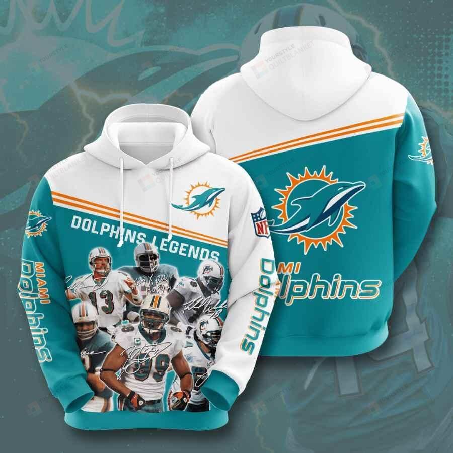 Miami Dolphins 3D All Over Print Hoodie Gifts For Nfl Fans