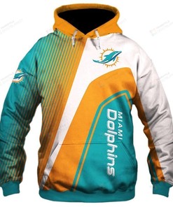 Miami Dolphins 3D All Over Print Hoodie, Zip-Up Hoodie Gifts For Fans