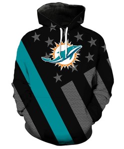Miami Dolphins 3D Hoodie For Awesome Fans