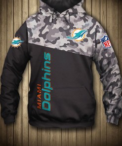 Miami Dolphins 3D Hoodie For Fans