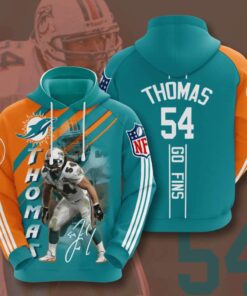 Miami Dolphins Custom Sport All Over Print Hoodie 3D 6