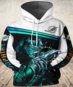 Miami Dolphins Death Hoodie 3D For Fans