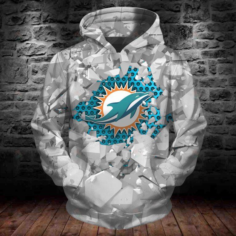 Miami Dolphins Fan Hoodie Gifts for Fans Bluefink