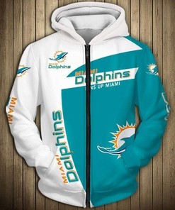 Miami Dolphins Hoodie 3D Style All Over Printed
