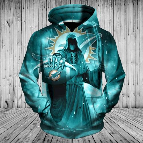 Miami Dolphins Hoodie Apparel 3D Full Print