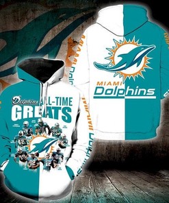 Miami Dolphins Hoodie Custom 2021 Full Over Print 3D