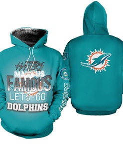 Miami Dolphins Hoodie Limited Edition All Over Print