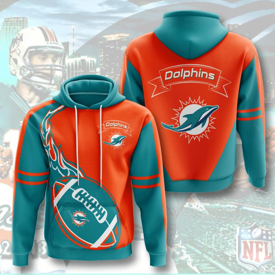 Miami Dolphins Hoodie Nfl Limited Edition Full 3D All Over Print
