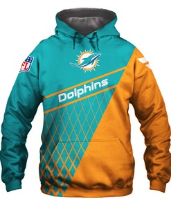 Miami Dolphins Hoodie Zip Hoodie Gift for Fan