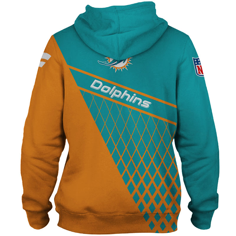 Miami Dolphins Hoodie Zip Hoodie Gift for Fan - Image 3