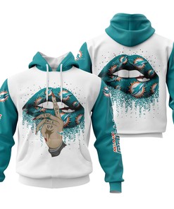 Miami Dolphins Lips Hoodie For Fan