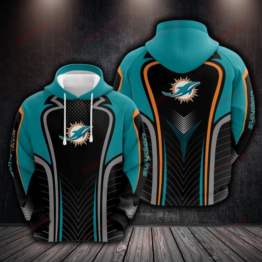 Miami Dolphins NFL 3D Printed Hoodie Gift for Fans