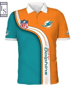 Miami Dolphins NFL Polo Shirt
