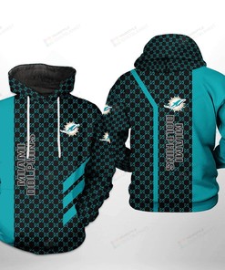 Miami Dolphins Nfl 3D All Over Print Hoodie Zip Hoodie