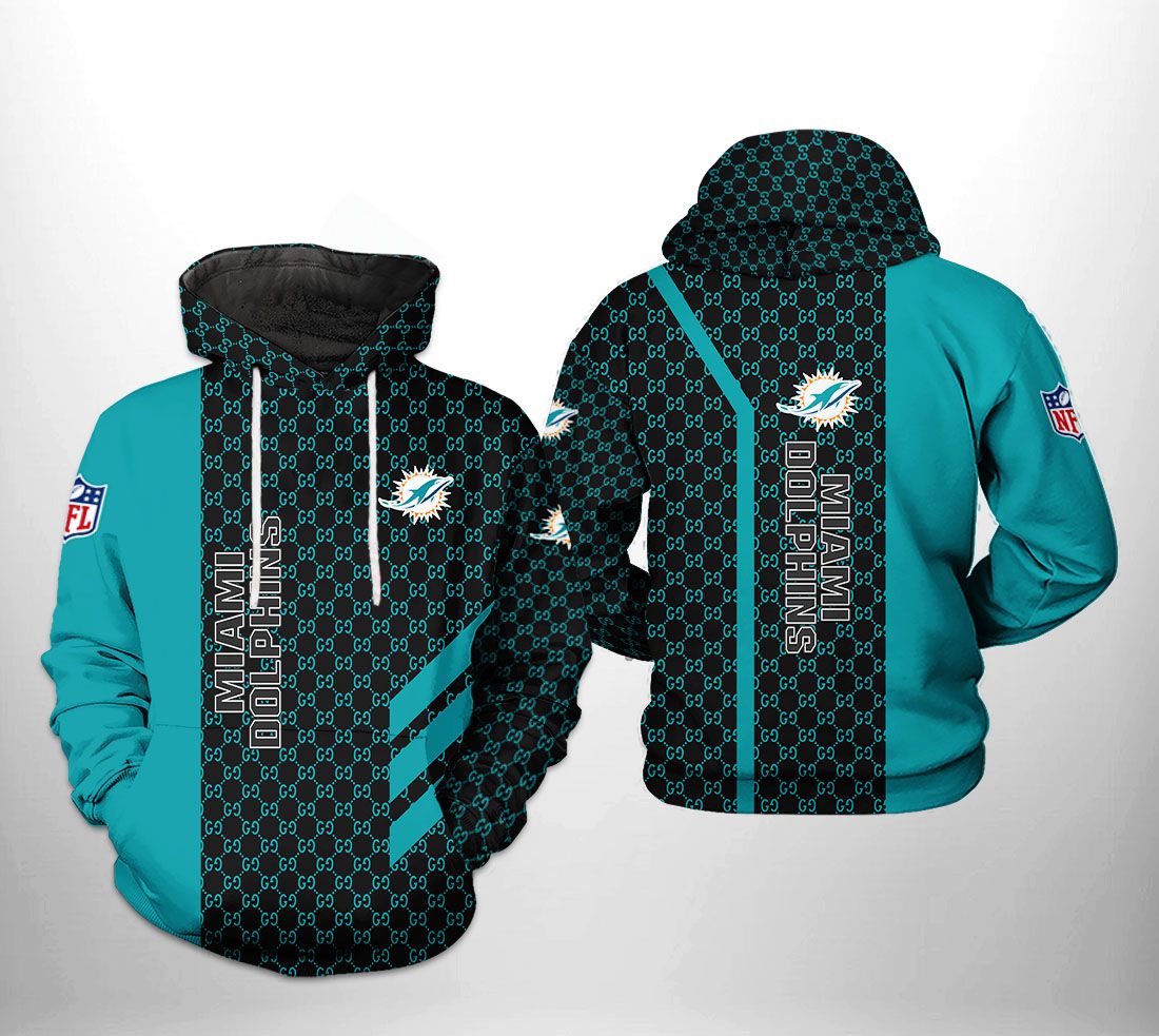 Miami Dolphins Nfl 3D Printed Hoodiezipper Hoodie