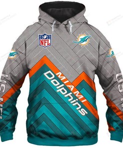 Miami Dolphins Nfl Rugby Team 3D All Over Print Hoodie, Zip-Up Hoodie