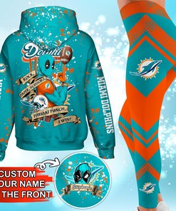 Miami Dolphins Nfl-Custom Hoodie ( Only Hoodie )