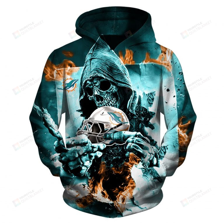 Miami Dolphins Official 3D Hoodie Gifts for Fans