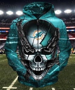 Miami Dolphins Official 3D Printed Hoodie Gifts for Fans