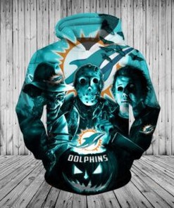 Miami Dolphins Zip-Up Hoodie Gifts for Fans