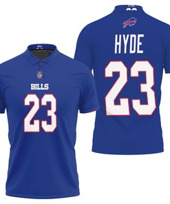Micah Hyde #23 Buffalo Bills Nfl Legend Player American Football Game Royal 3d Designed Allover Gift For Bills Fans Polo Shirt