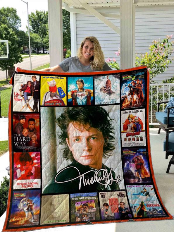 Michael J. Fox The Hard Way Collection Quilt Blanket Bedding Set