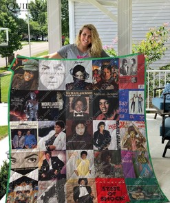 Michael Jackson Albums Quilt Blanket Bedding Set For Fans