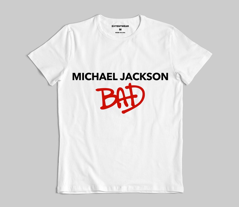 Michael Jackson Bad T-Shirt - Image 2