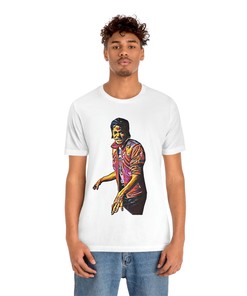 Michael Jackson Beat It From Thriller Album Unisex Jersey Short Sleeve Tee