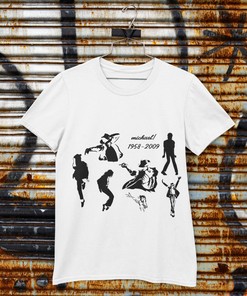Michael Jackson Dance Moves T-Shirt Design - Music Teacher Shirt Apparel 100% Cotton, Men & Women'S Tee Shirts