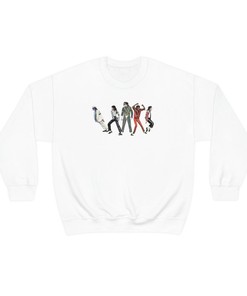 Michael Jackson Fashion Sweater, Mj Gifts, Unisex Heavy Blend Crewneck Sweatshirt, King Of Pop