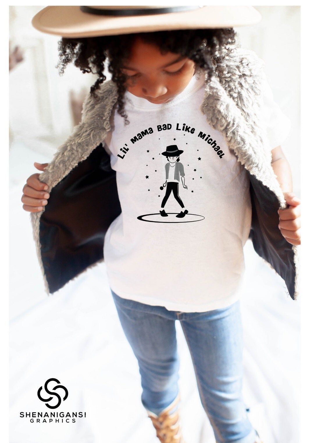 Michael Jackson Girls Top, Girls Shirt, Sassy Girls Shirt, Funny Girls T-Shirt, Girls T-Shirt