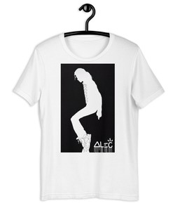 Michael Jackson Moonwalk T-Shirt Alec Monopoly King Of Pop Art Unisex T-Shirt